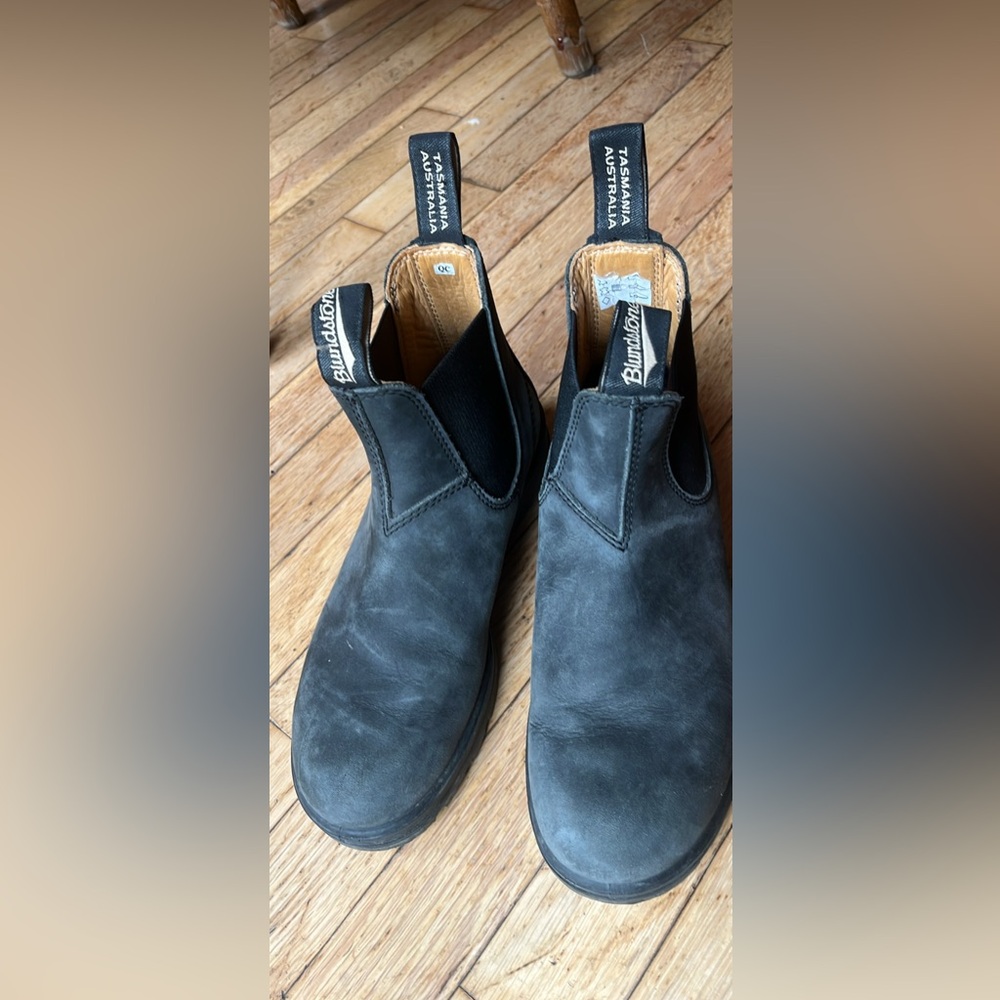 Blundstone Charcoal Ankle Booties